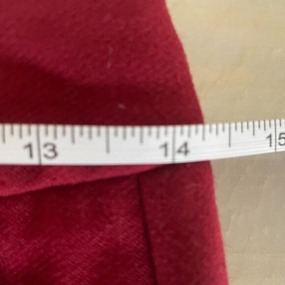 cAbi Ava Dark Red / Burgundy Straight Leg Trousers / Dress Pants  Size 4 - Picture 11 of 14